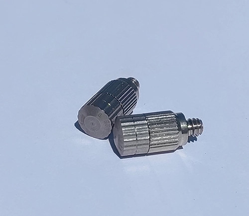 نازل پر فشار رزوه ای سر استیل طرح برتو